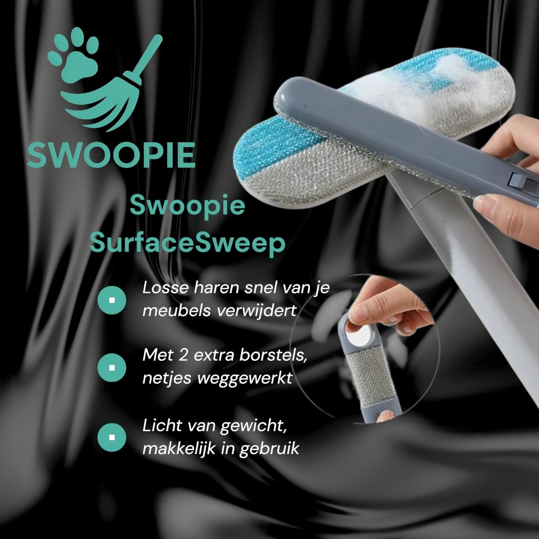 🚀Swoopie SurfaceSweep - Haarverwijdertool