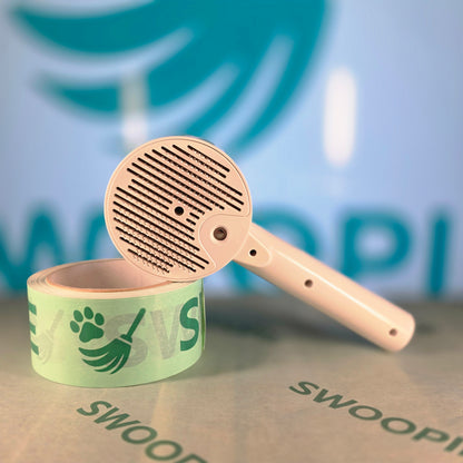 🚀Swoopie SteamBrush Stoomborstel (wit)
