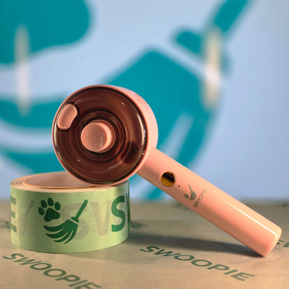 🚀Swoopie SteamBrush Stoomborstel (roze)