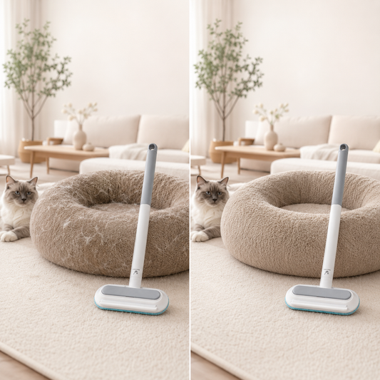 Swoopie SurfaceSweep™ 4-in-1 Haarverwijderaar voor Bank, Tapijt, Kleding & Meubels