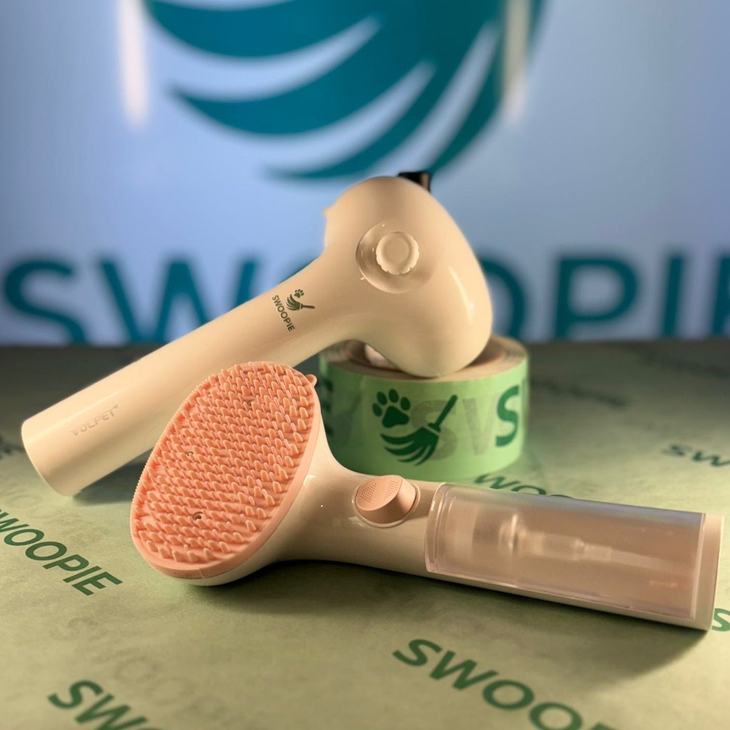 🚀Swoopie SoapFlow Wasborstel (roze)
