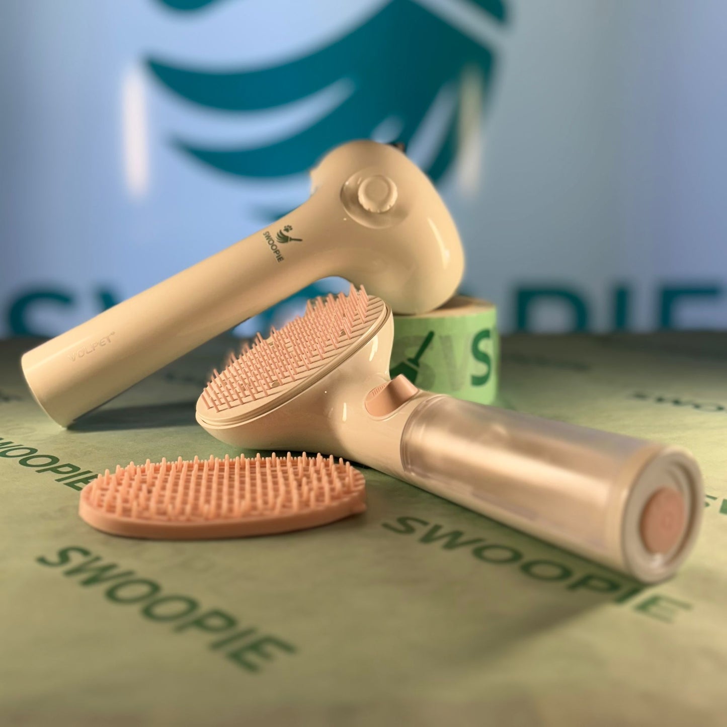 🚀Swoopie SoapFlow Wasborstel (wit)