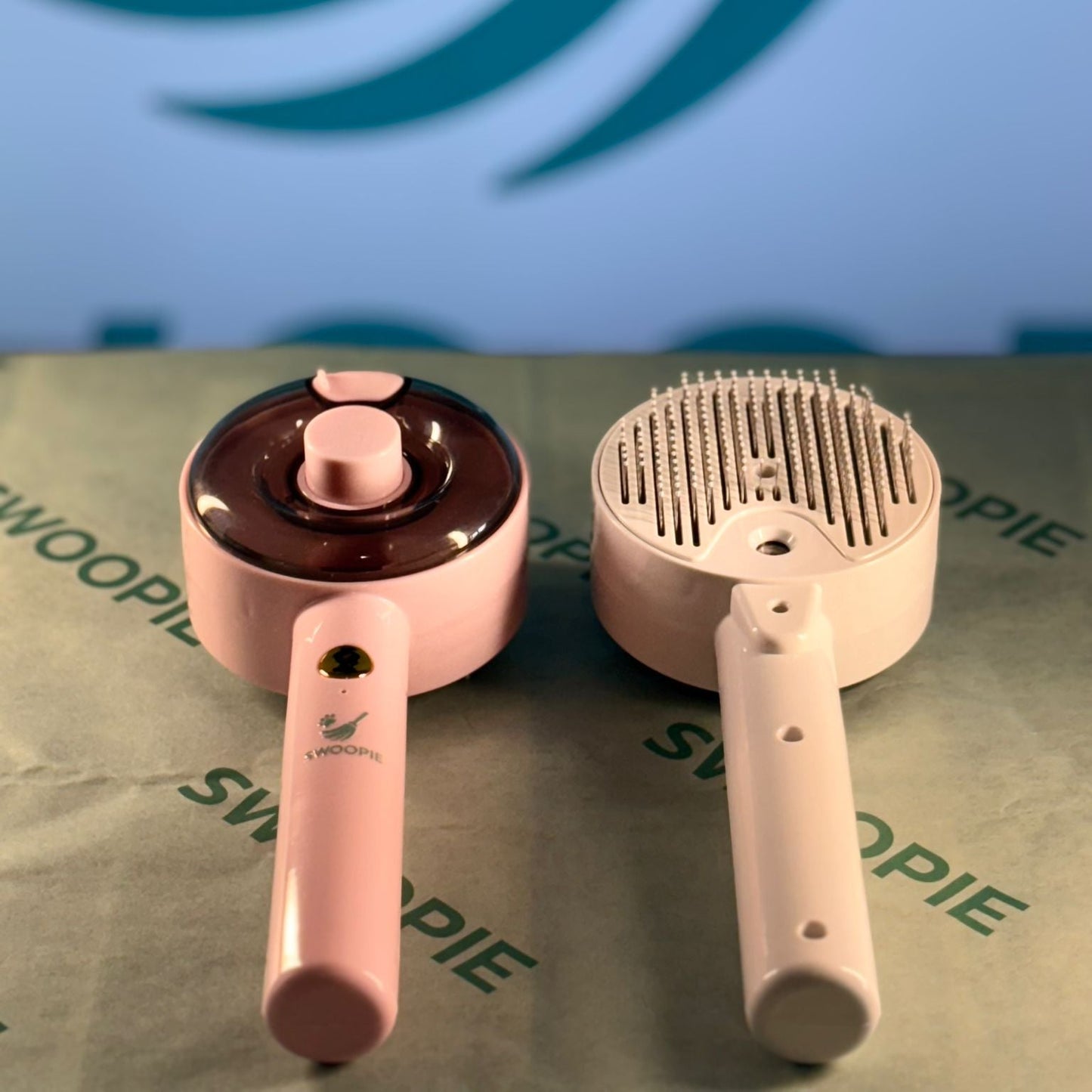 🚀Swoopie SteamBrush Stoomborstel (wit)