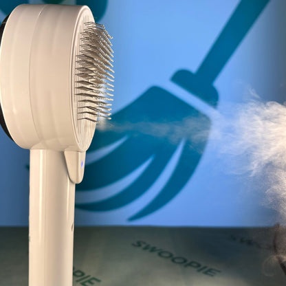 🚀Swoopie SteamBrush Stoomborstel (wit)