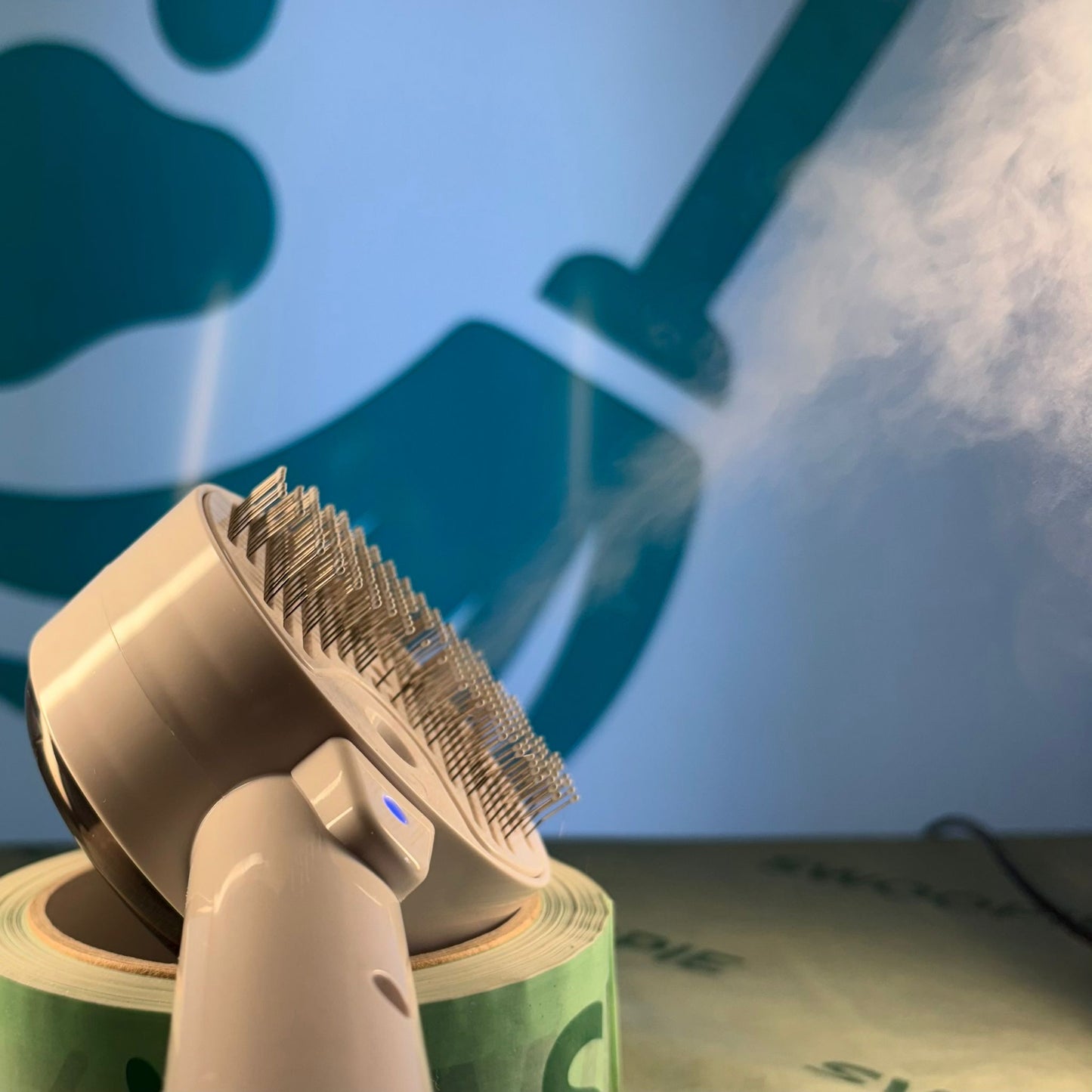 🚀Swoopie SteamBrush Stoomborstel (roze)