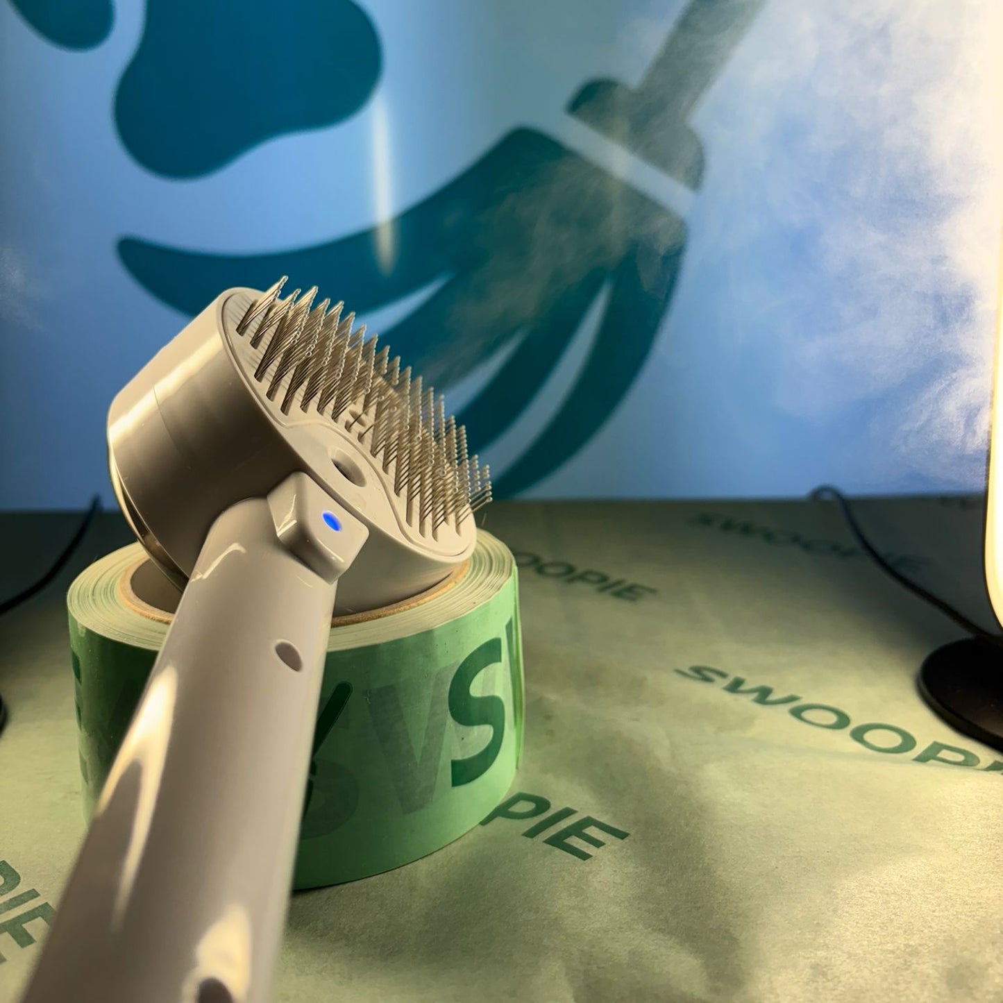 🚀Swoopie SteamBrush Stoomborstel (wit)