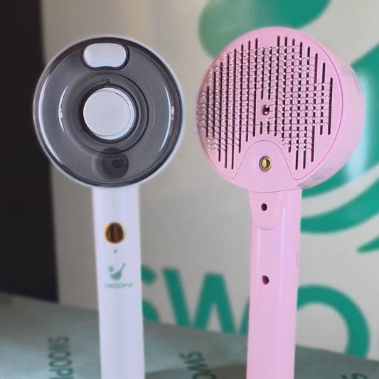 🚀Swoopie SteamBrush Stoomborstel (roze)