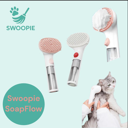 🚀Swoopie SoapFlow Wasborstel (wit)