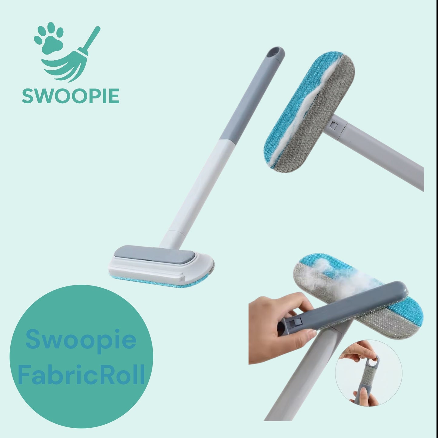 🚀Swoopie SurfaceSweep - Haarverwijdertool